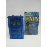 A boxed 1970's Denys Fisher Doctor Who Tardis (damage to top)