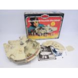 An original boxed Palitoy Star Wars The Empire Strikes Back Millenium Falcon Spaceship with training