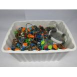 A large box of Activision Skylanders figures