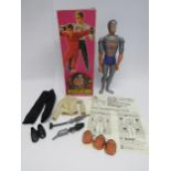 A boxed Denys Fisher Toys (Kenner) Six Million Dollar Man Maskatron action figure, complete with