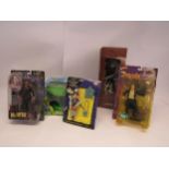 Assorted boxed / carded film character figures and toys to include Universal Studios Monsters '