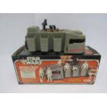 An original boxed Palitoy Star Wars Imperial Troop Transporter, missing one side section (holes
