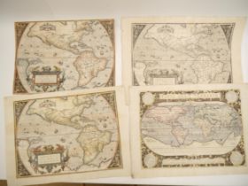 (Maps), a collection of photo-facsimile reproductions of Ortelius' Typus Orbis Terrarum' on laid