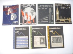 Three issues of 'Commercial Art - World Ideas for Advertisers', London, The Studio Ltd, Volume X,