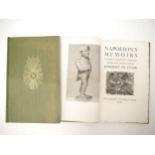 (Golden Cockerel Press), Somerset de Chair (edited): 'Napoleon's Memoirs. I. Corsica to Marengo. II.