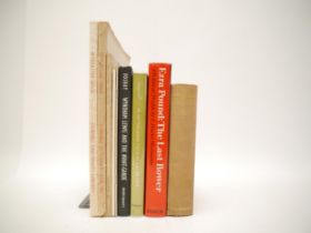 A collection of eight books, exhibition catalogues etc. by or relating to Wyndham Lewis, including