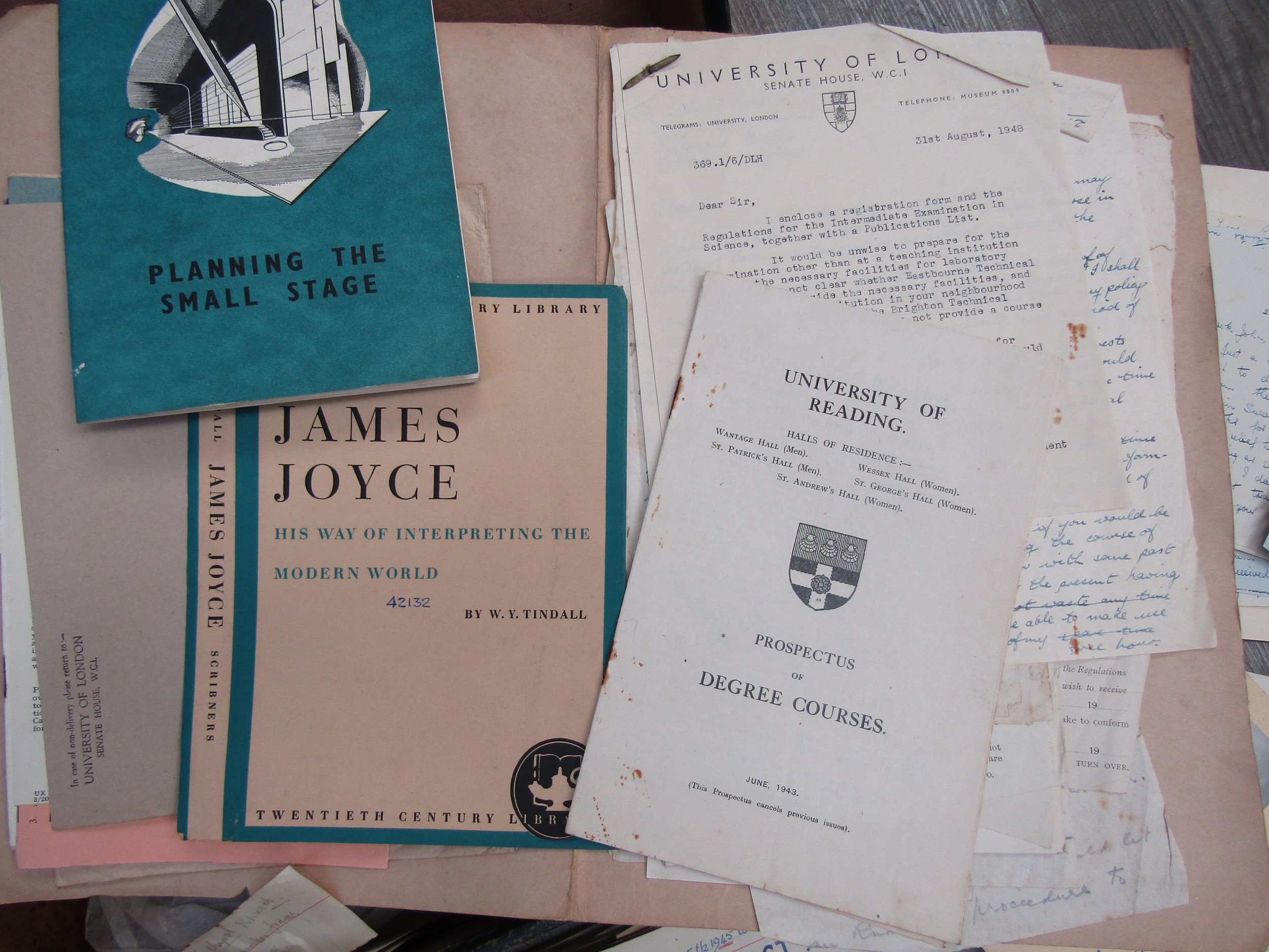 A small suitcase containing ephemera of Derek Exell, some of his diaries including his time at Great - Image 6 of 7
