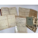 A collection of ephemera, photographs and postcards mostly relating to 24700 PRIVATE CHARLES