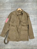 A copy of a US M42 jumpsuit jacket, reputedly from the series Band of Brothers