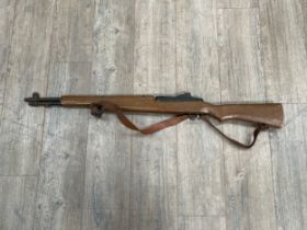 A model of a M1 Garand, reputedly a prop from the Band of Brothers series. Not subject to