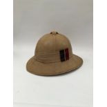 A British military pith helmet