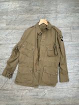 A copy of a US M42 jumpsuit jacket, reputedly from the series Band of Brothers