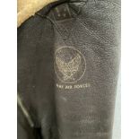 A pair of B1 sheepskin flying trousers by Perry Sportswear Co.