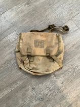 A copy of a 1943 musette bag, reputedly from the series Band of Brothers