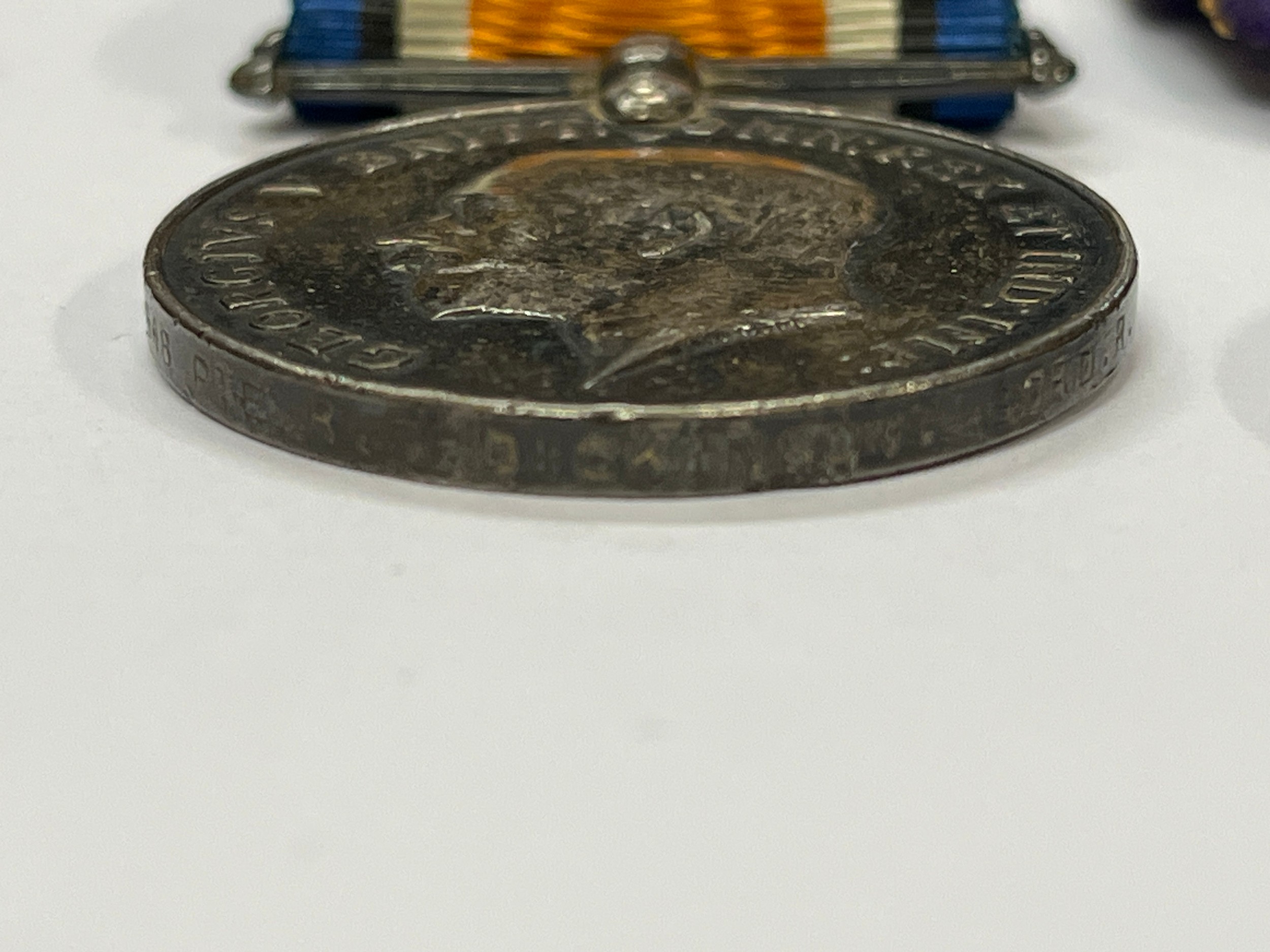 A WWI 1915 medal trio named to 14848 PTE. R.G. DICKINSON BORD. R. (named as DICKENSON on 1915 star), - Image 3 of 3