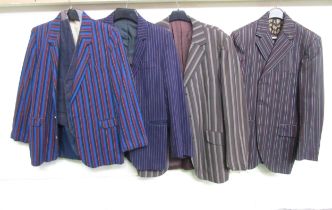 Four striped blazers and jackets