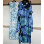 JEAN ALLEN created exclusively for Cresta, stylish 1960's full length dress. The funky design has