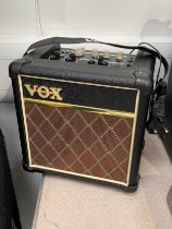 A Vox Mini 15 Rhythm portable electric guitar amplifier COLLECTOR'S ELECTRICAL ITEM: Item requires
