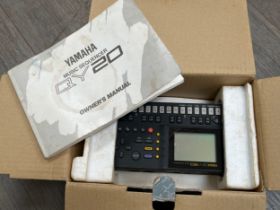 A Yamaha QY20 Music Sequencer, boxed COLLECTOR'S ELECTRICAL ITEM: Item requires electrical test
