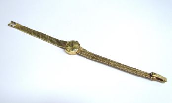 An 18ct gold Tissot wristwatch, 27.8g