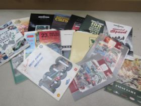 A quantity of mixed programmes including Silverstone, etc