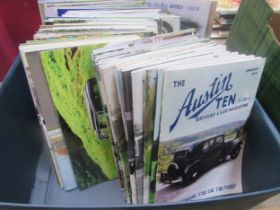 A quantity of "The Austin Ten Driver's Club" magazines