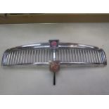 A chromed MG Grille