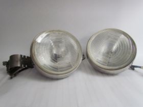 A pair of Cibie lamps a/f