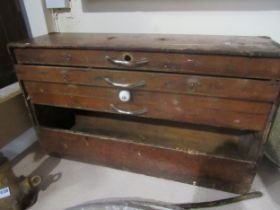 A vintage tool chest a/f