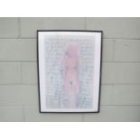 A Tracey Emin framed art poster print 'I am the last of my kind' for 2021 RA exhibition. Image