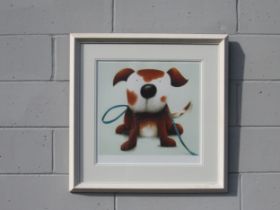 DOUG HYDE (b.1972) A Limited Edition Giclee print on paper 'Walkies!' No. 383/595 and pencil