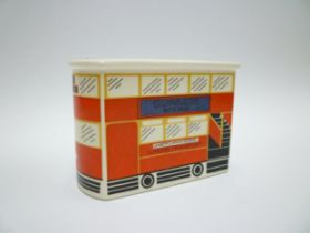 A Carlton Ware money box, London Transport Bus. 10cm high