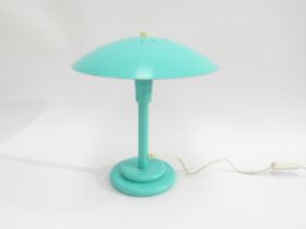 A vintage table lamp by 'NF Luminaires Electricite', type 1215, 1970's French. 33cm high
