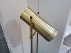 A Danish 'Trombone' floor lamp