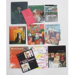 A collection of eleven art reference books including British 20th Century masters, Francis Bacon,