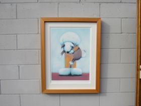 DOUG HYDE (b.1972) A Limited Edition Giclee print on paper 'Hopelessly Devoted' No. 356/395 and