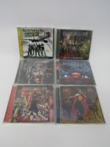IRON MAIDEN: Five CD's, each of which signed by Janick Gers, to include 'Flight 666', 'A Matter Of