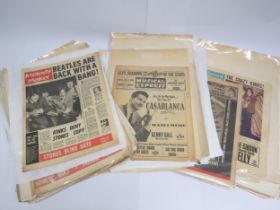 A collection of approx. fifty-six 1960s music newspaper/magazines to include NME (approx. 23),