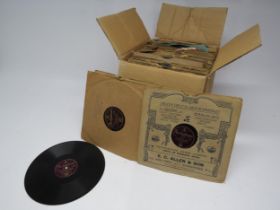 A collection of Parlophone F series 10" shellac 78rpm records including Valaida, Pat Hyde, Dinah