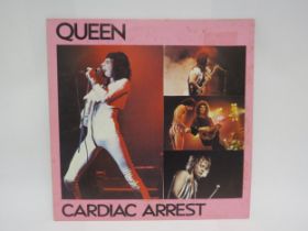 QUEEN: 'Cardiac Arrest' Japanese bootleg live LP, limited edition of 500 (Green Hippo Records- HIP