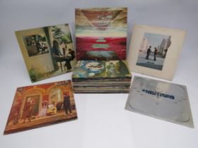 A collection of assorted Prog rock LPs to include Pink Floyd, Tangerine Dream, Steve Howe, Man,