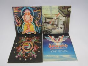 HAWKWIND: Four LP's to include 'In Search Of Space' (UAG 29202, vinyl and sleeve G), 'Sonic
