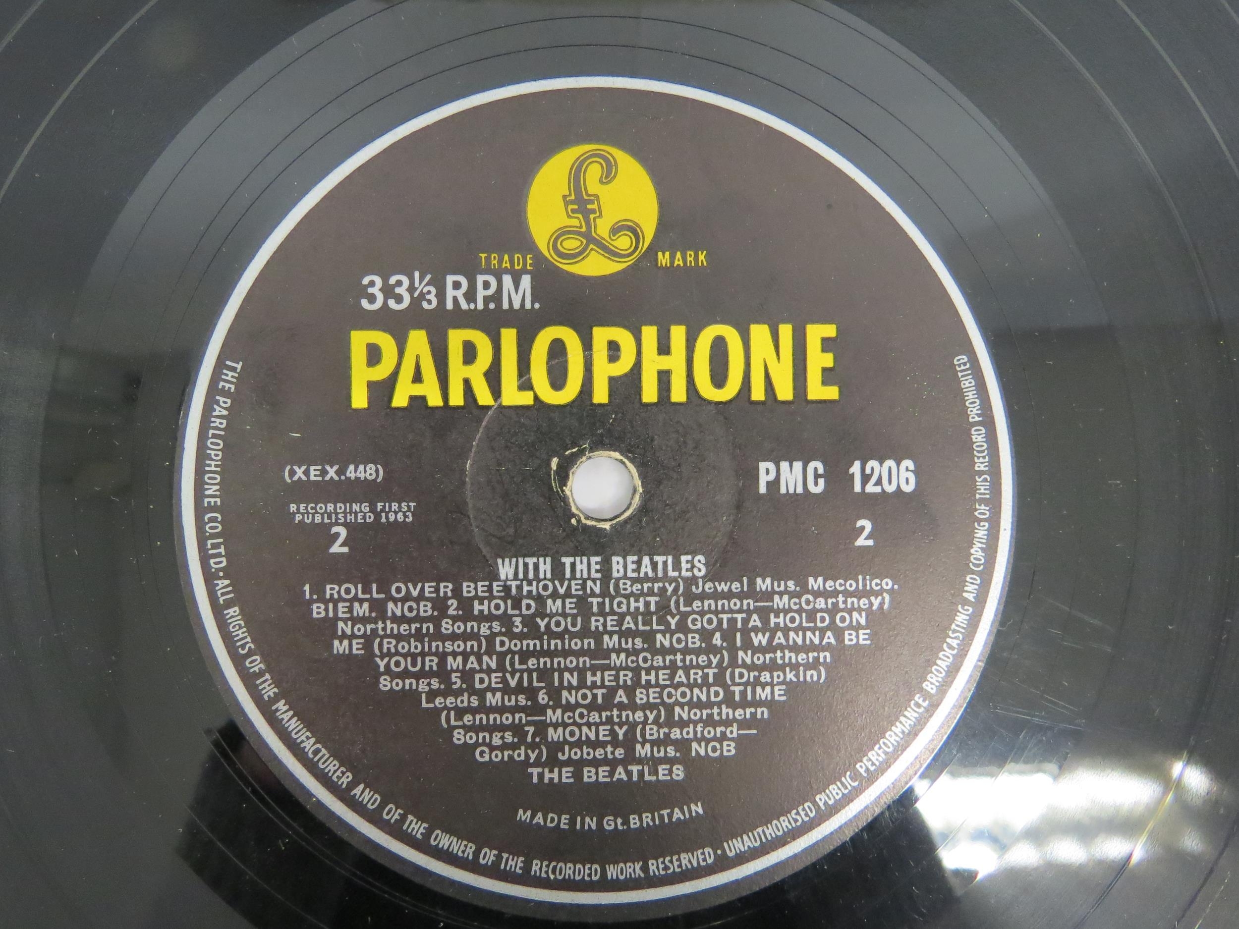 THE BEATLES: 'With The Beatles' LP, original UK mono pressing with Jobete credit on 'Money', black - Image 3 of 7