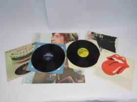 THE ROLLING STONES: Two LP's to include 'Let It Bleed' UK stereo pressing with poster and original