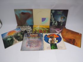 A collection of Prog Rock LPs comprising PINK FLOYD: 'Meddle' (SHVL 795), CURVED AIR: 'Second Album'