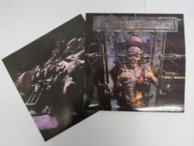 IRON MAIDEN: 'The X Factor' double LP on clear vinyl with ten page lyric booklet (EMD 1087, vinyl