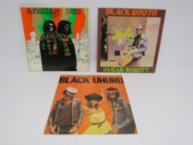 Three Reggae / Dub LPs to include JOE GIBBS & THE PROFESSIONALS: 'African Dub Almighty Chapter