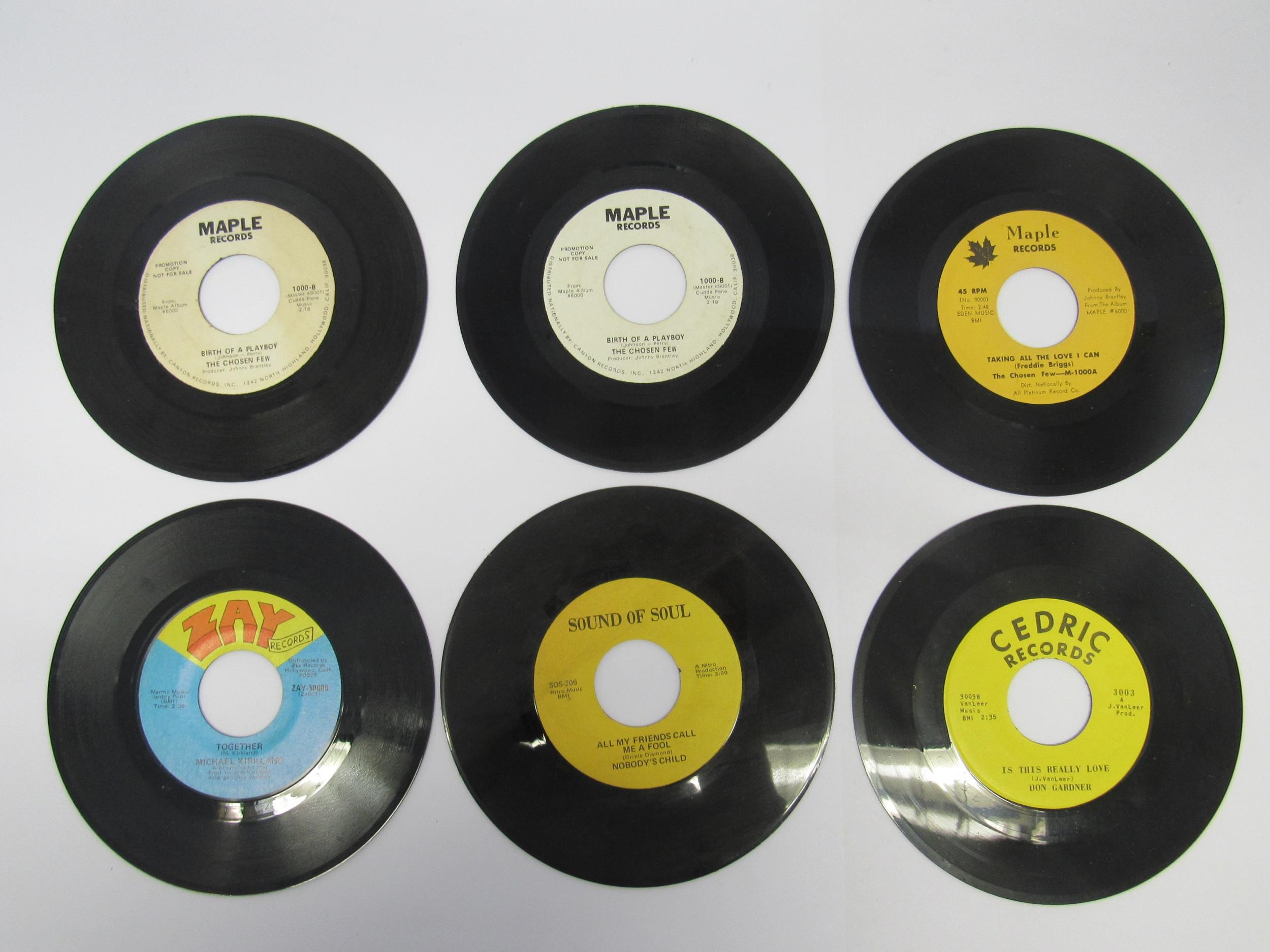 A group of six rare US Funk and Soul 7" singles to include THE CHOSEN FEW: 'Taking All The Love I - Image 2 of 14