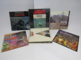 A collection of soundtrack and sound effects LP's to include Angelo Badalamenti 'Music From Twin