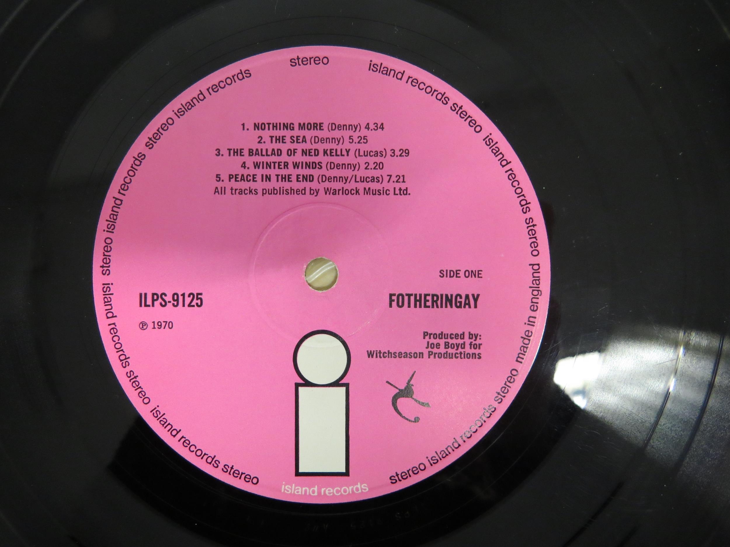 FAIRPORT CONVENTION: Three LPs to include 'Liege & Leaf' original 1969 UK release, pink Island - Image 3 of 5